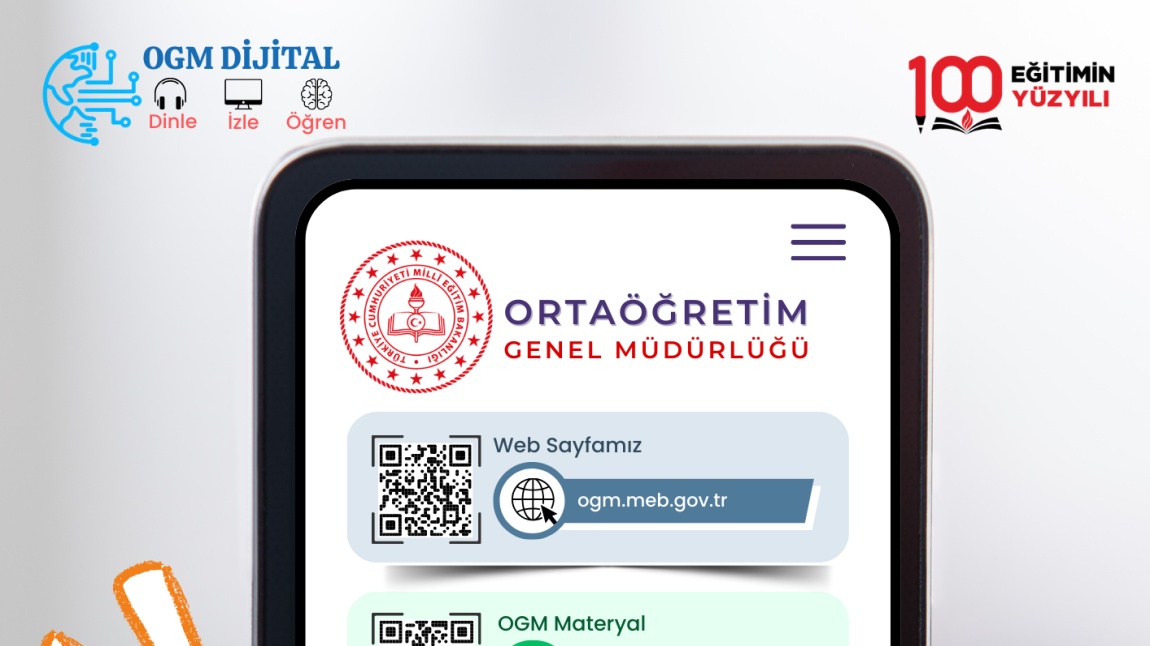 ORTAÖĞRETİM GENEL MÜDÜRLÜĞÜ- DİJİTAL ÖĞRENME PLATFORMLARI