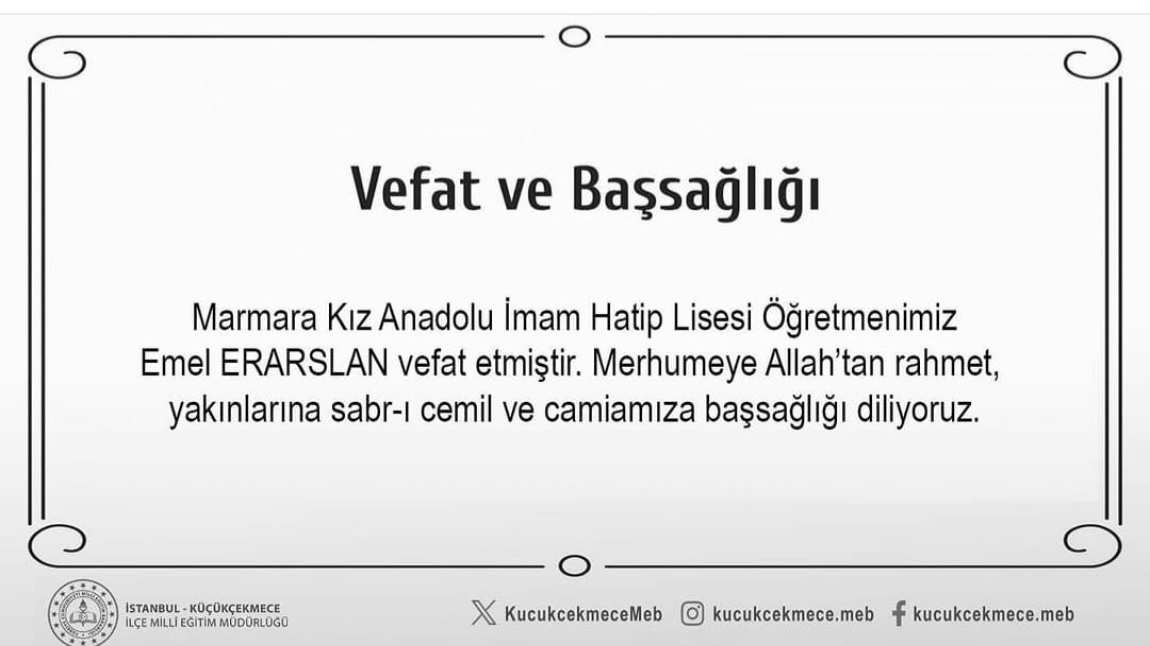 VEFAT ve BAŞSAĞLIĞI